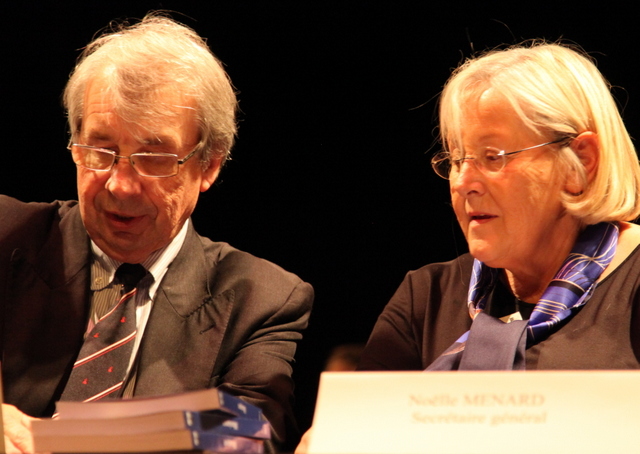 Jean-Yves Paumier (Chancelier) & Noëlle Ménard (Vice-chancelière)